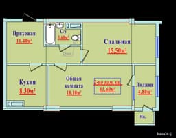 2-комнатная