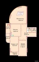 3-комнатная