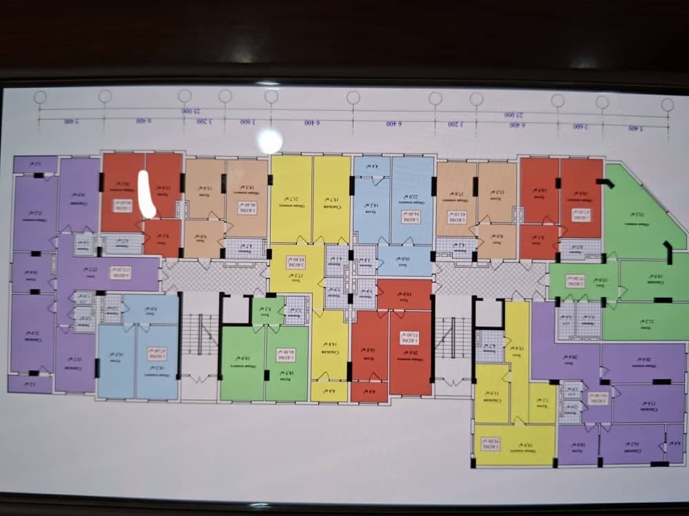 2-комн. квартира, 13-й мкр, 75 м²