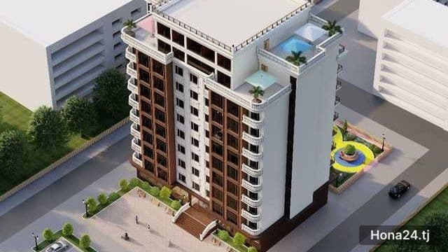 2-комн. квартира, 29мкр рӯбарӯи магазини Очил, 82 м²