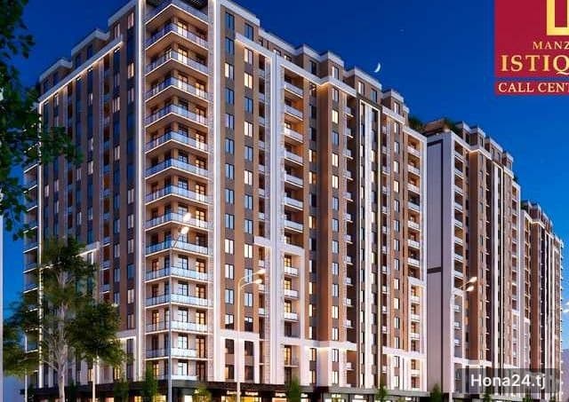 3-комн. квартира, 5 мкр сари роҳ, рӯ ба рӯи боғ, 112 м²